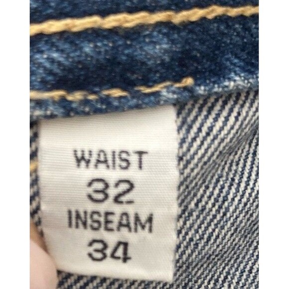 Vintage Paco Sport Jeans Mens 32x34 Classic Baggy Blue Denim 90s - Picture 8 of 14